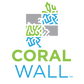 CoralWall Triple Post - glass mount
